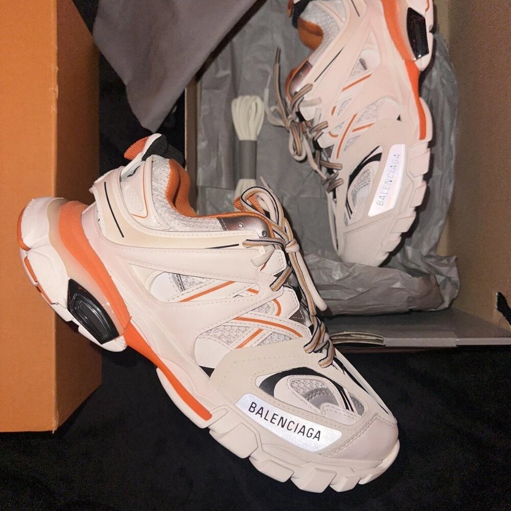 Balenciaga Track “White/Orange”